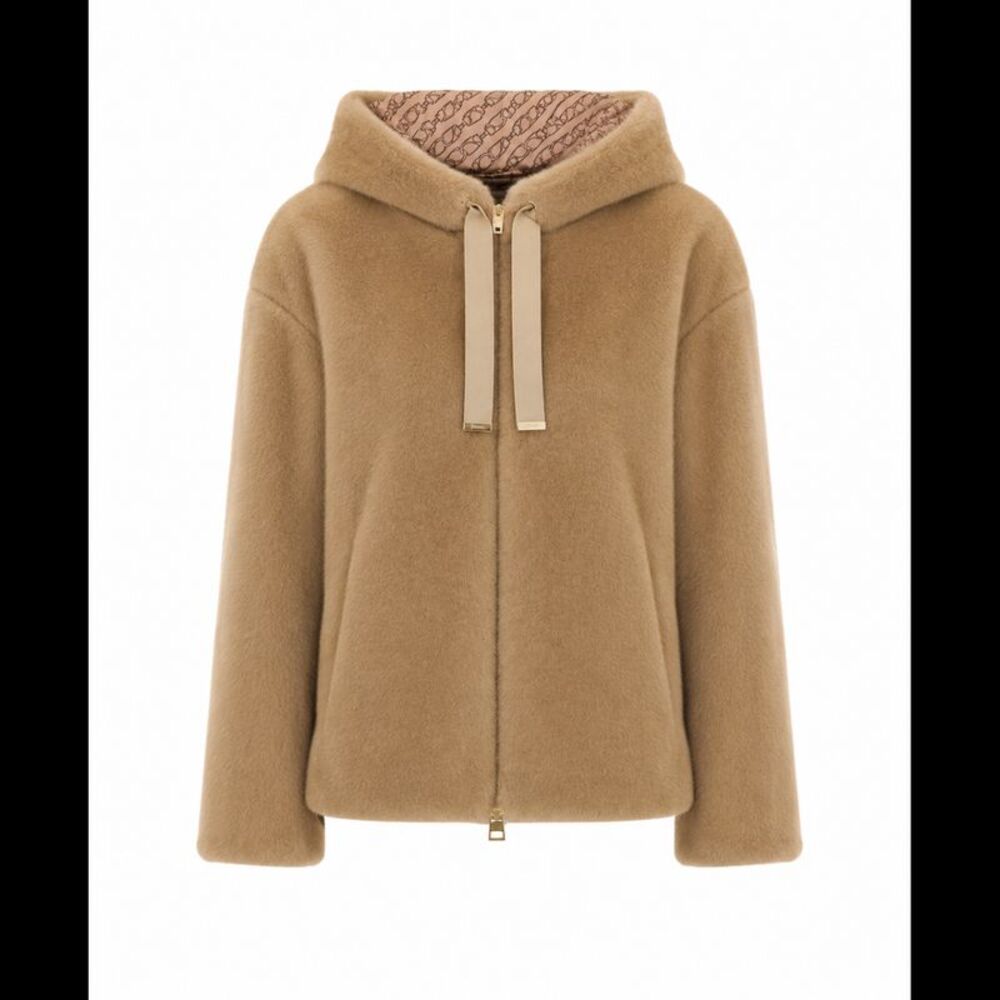 Herno Women Faux Fur Bomber